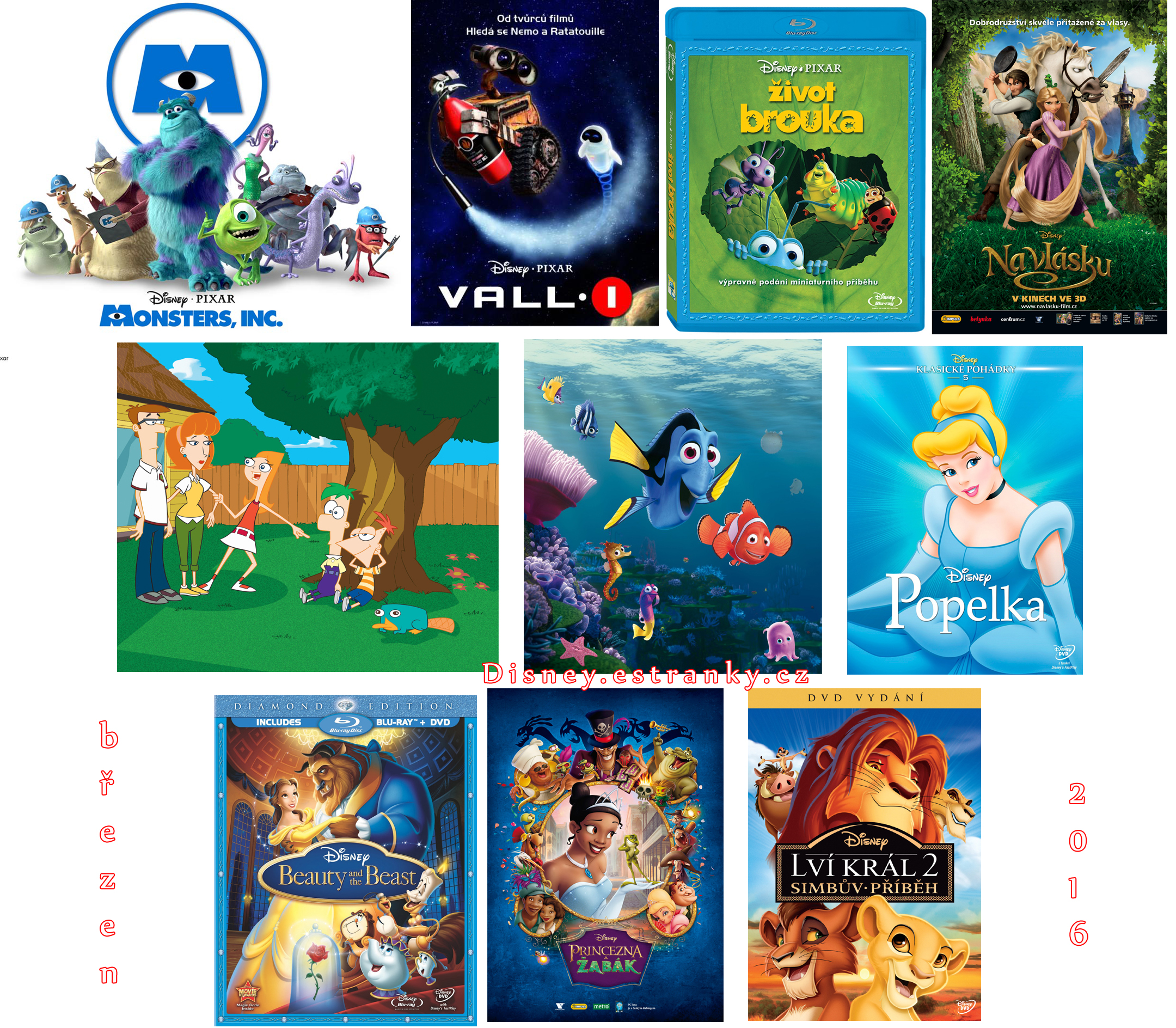 disney filmy březen 2016