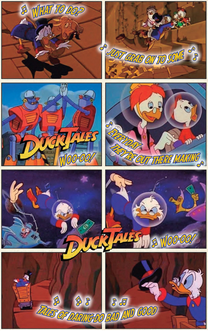 DuckTales Cinestory comic