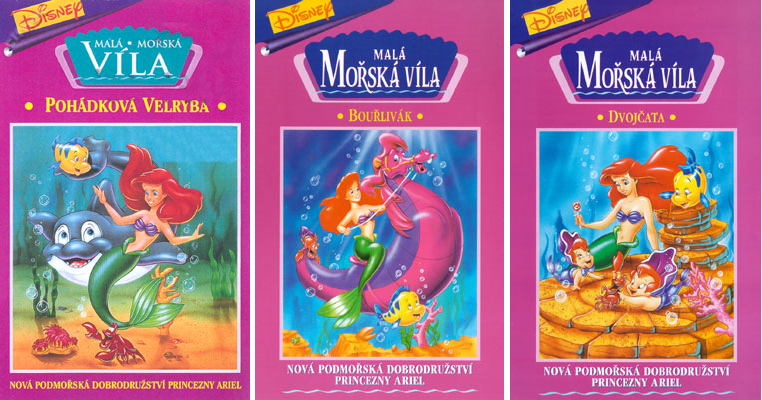 Malá mořská víla VHS 1997 - 2000 jpg