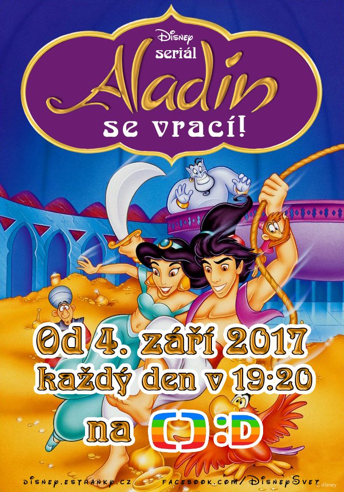 Aladin seriál se vrací od září 2017