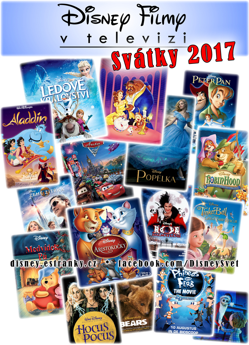 disney filmy v tv na svátky vanoce